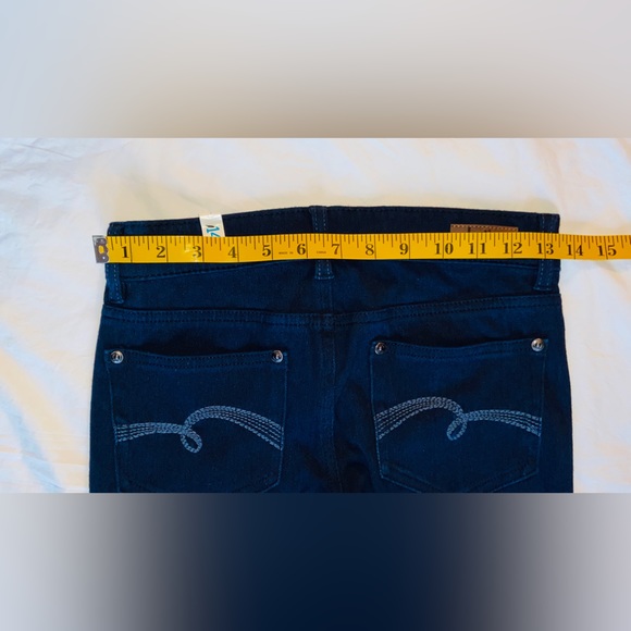 NWT Teens Jeans/Pants👖Sz-14R 2 Piece Bundle- Justice Premium Dark Blue- Unisex - Picture 11 of 15